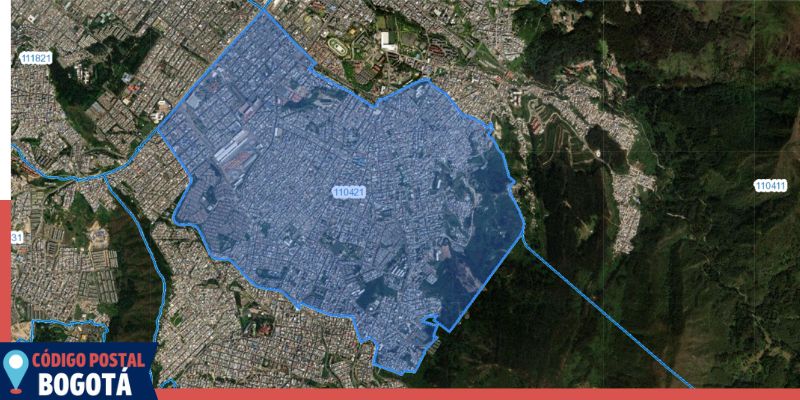 Código postal 110421